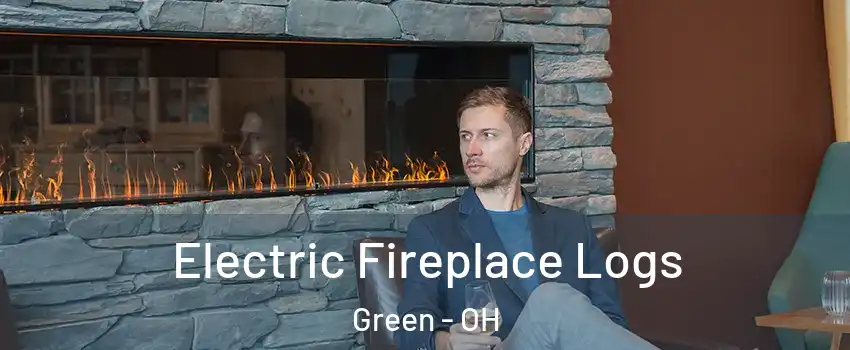  Electric Fireplace Logs Green - OH