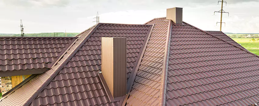 Residential Chimney Flashing Restoration in Green, OH