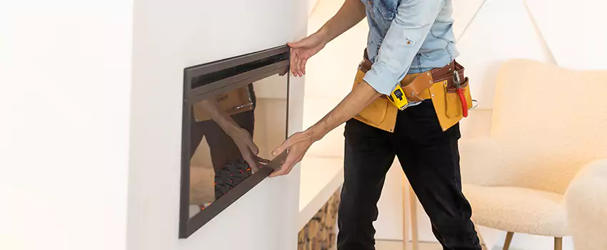 Metal Fireplace Installation in Green, Ohio