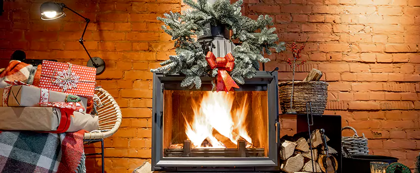 Travis Industries Linear Gas Fireplace Installation in Green, Ohio