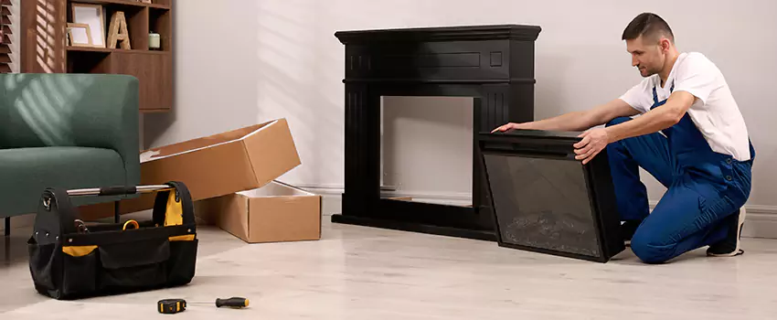 Old Rusted Metal Fireplace Repair And Replacement in Green, OH